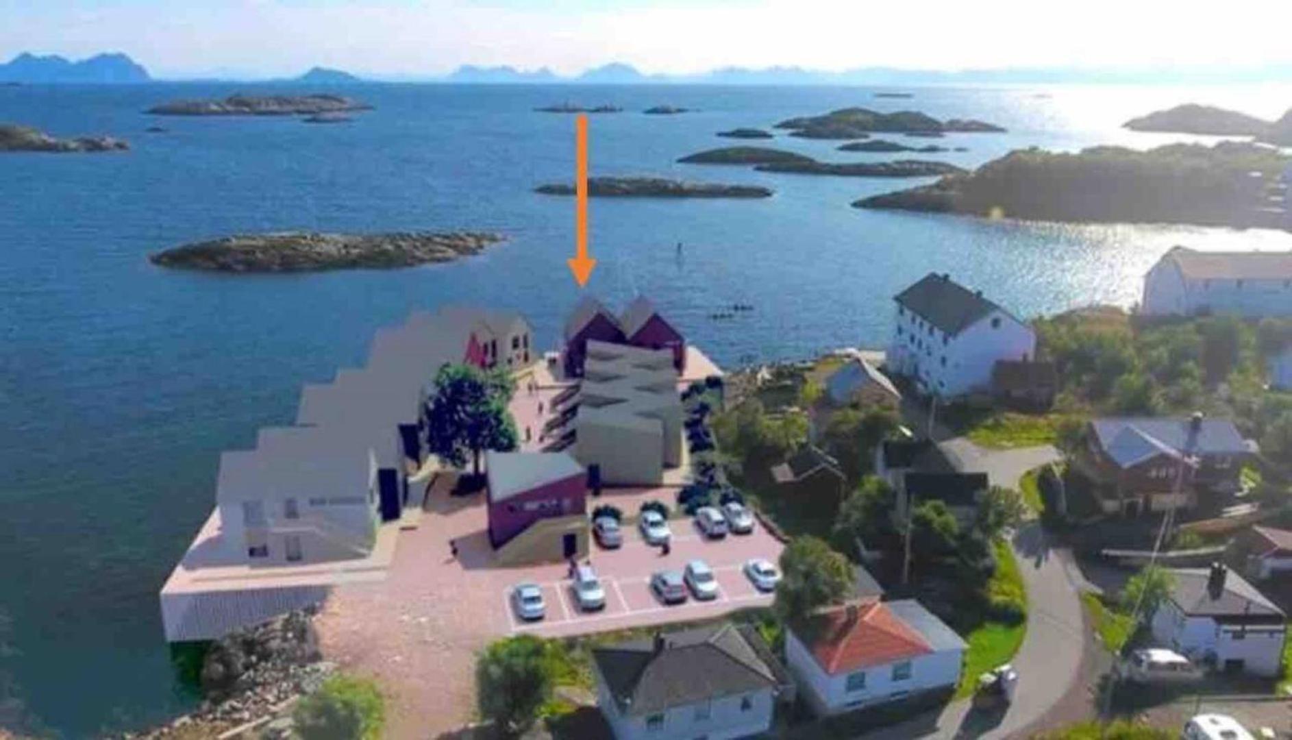 Waterfront Apartment With Panoramic Sea View Henningsvær Kültér fotó